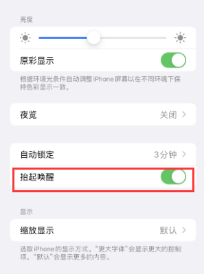 阜宁苹果授权维修站分享iPhone轻点无法唤醒怎么办