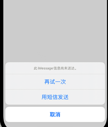 阜宁apple维修iPhone上无法正常发送iMessage信息