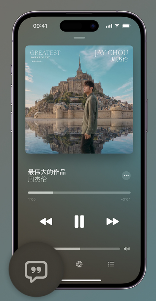 阜宁iphone维修分享如何在iPhone上使用Apple Music全新唱歌功能 