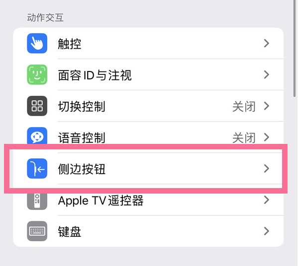 阜宁苹果14维修店分享iPhone14 Plus侧键双击下载功能关闭方法 